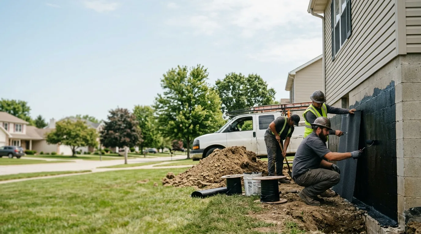 Basement Waterproofing in Mt Zion, IL near me